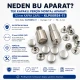 Tek Kapaklı Perçin Montaj Aparatı – 12 mm Kapak Çaplı KLP00R54-11, 9,5 mm çakma kalıbı ile kapaklı perçinlerin montajı için