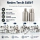 Çift Kapaklı Perçin Montaj Aparatı – 12 mm Kapak Çaplı KLP00R54-11CFT, çelik gövdeli, çanta, deri, kemer ve tekstil