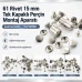 61 Rivet 15 mm Kapak Tek Kapaklı Perçin Montaj Aparatı – Çakma Kalıbı KLP00R61