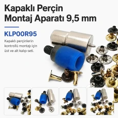 Kapaklı Perçin Montaj Aparatı 9,5 mm KLP00R95