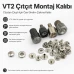 VT2 Çıtçıt Montaj Kalıbı - Cüzdan Çıtçıtı Çakma Kalıbı KLP054VT2