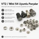 VT2 Çıtçıt Montaj Kalıbı - Cüzdan Çıtçıtı Çakma Kalıbı KLP054VT2, cüzdan ve çanta montajı için yüksek kaliteli metal yapıda