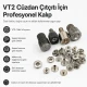 VT2 Çıtçıt Montaj Kalıbı - Cüzdan Çıtçıtı Çakma Kalıbı KLP054VT2, cüzdan ve çanta montajı için yüksek kaliteli metal yapıda