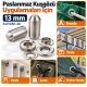 13 mm (0.51 in) Stainless Steel Eyelet Hand Punch and Setting Tool KLP2IN1-28