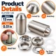 13 mm (0.51 in) Stainless Steel Eyelet Hand Punch and Setting Tool KLP2IN1-28