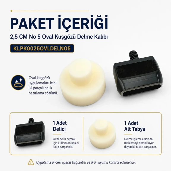 25 mm Oval Eyelet Drilling Die made of high-quality metal for precise punching and clean installation on fabric, leather