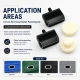 25 mm Oval Eyelet Drilling Die made of high-quality metal for precise punching and clean installation on fabric, leather