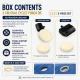 30 mm Oval Eyelet Punching Die for grommet installation, high-quality metal construction, ergonomic design, suitable for