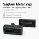 3 cm / 1.18 in Oval Eyelet Setting Die for Oval Grommet Installation, durable metal construction for professional results
