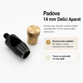 Delici Aparat Padova 14 mm No:14 PDV000140DEL