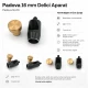 Delici Aparat Padova 16 mm, branda, tente, çadır, deri, çanta ve kalın kumaşlar için 16 mm çapında delik açma aparatı