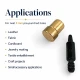 3 mm hole cutter for leather, fabric and craft materials, precision tool for detailed crafting