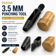 3.5 mm Hole Cutter - Precision Punch Tool for Crafts and Accessories