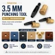 3.5 mm Hole Cutter - Precision Punch Tool for Crafts and Accessories