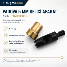 Delici Aparat Padova 5 mm No:5 – Orta Çaplı Delikler İçin Profesyonel Kesici PDV00050DEL