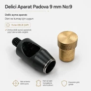 Padova Hole Cutter 9 mm / 0.35 in PDV00090DEL
