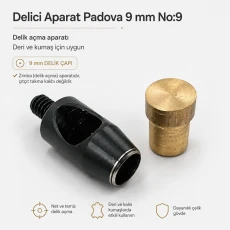 Delici Aparat Padova 9 mm No:9 PDV00090DEL