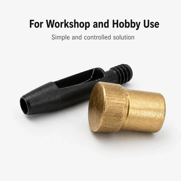 10 mm Hole Cutter - Durable Hole Puncher for Leather and Canvas Applications