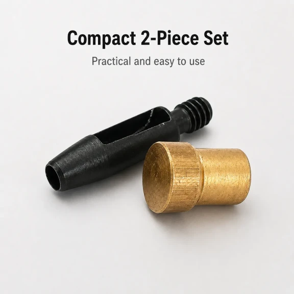 10 mm Hole Cutter - Durable Hole Puncher for Leather and Canvas Applications