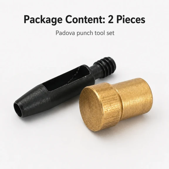 10 mm Hole Cutter - Durable Hole Puncher for Leather and Canvas Applications