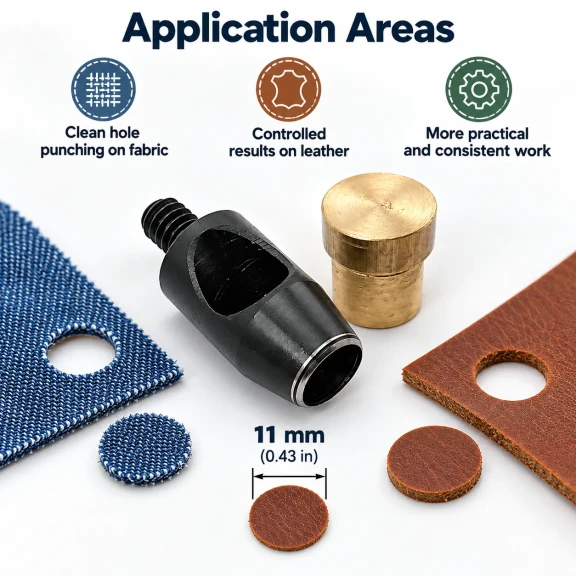 11 mm delik açma aparatı No 11 PDV00110DEL