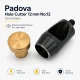 12 mm Hole Cutter for Leather and Heavy Fabrics - High-Capacity Tool