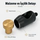 13 mm Hole Cutter for Leather and Fabrics - Durable Hardened Steel Punch