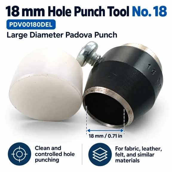 18 mm büyük çap delik açma aparatı PDV00180DEL