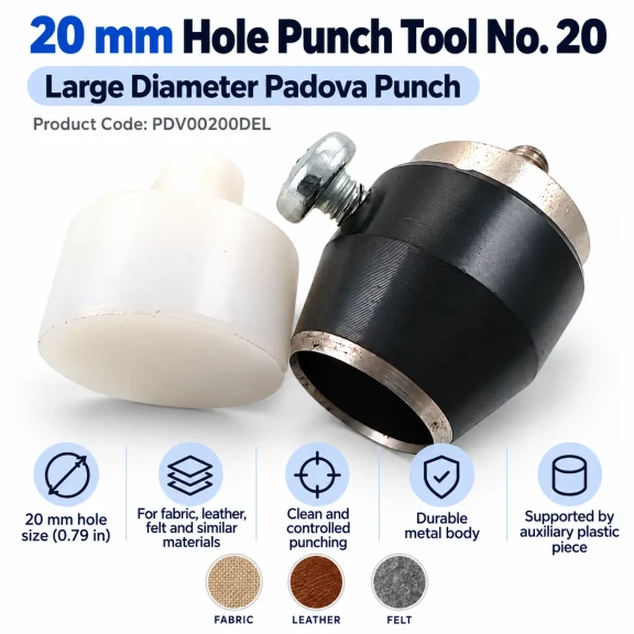 20 mm büyük çap delik açma aparatı PDV00200DEL