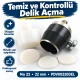 22 mm büyük çap delik açma aparatı PDV00220DEL