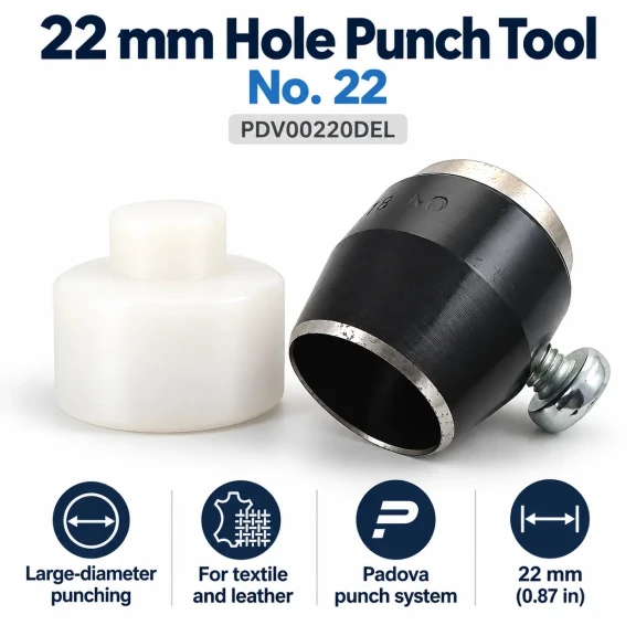 22 mm büyük çap delik açma aparatı PDV00220DEL