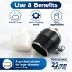 22 mm büyük çap delik açma aparatı PDV00220DEL