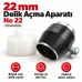 22 mm Delik Açma Aparatı No 22 – Büyük Çap Padova Delici PDV00220DEL