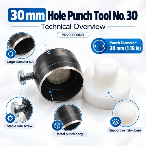 30 mm delik açma aparatı PDV00300DEL