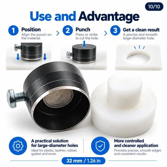 32 mm delik açma aparatı PDV00320DEL