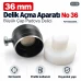 36 mm Delik Açma Aparatı No 36 – Büyük Çap Padova Delici PDV00360DEL