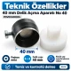 40 mm delik açma aparatı PDV00400DEL