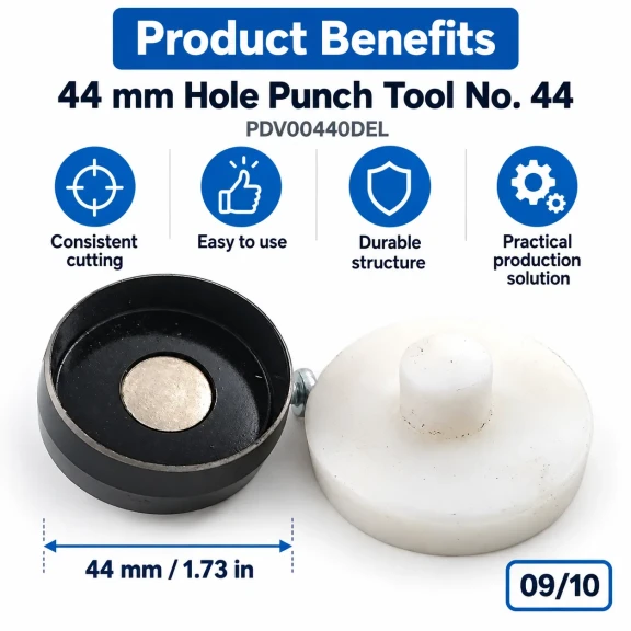 44 mm delik açma aparatı PDV00440DEL