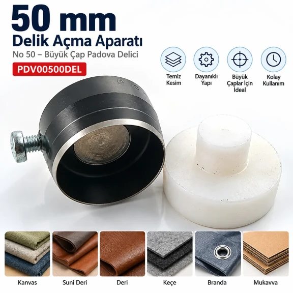 50 mm delik açma aparatı PDV00500DEL