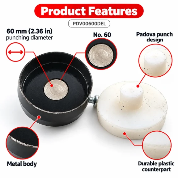 60 mm delik açma aparatı PDV00600DEL