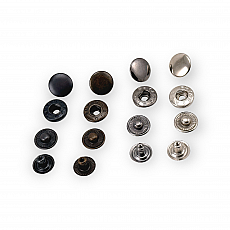 Alpha Snap Fasteners 15mm 3/4" Metal Snap Button C0001