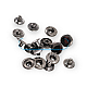 Alpha Snap Fasteners 15mm 3/4" Metal Snap Button C0001