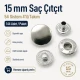 15 mm Snap Fastener Set - 144 pcs