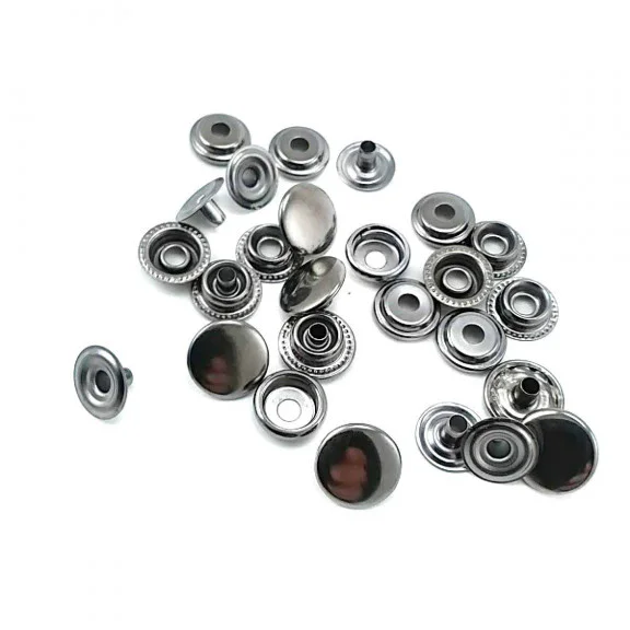 Saç Çıtçıt Düğme 15 mm 24 boy C0004