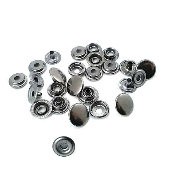 Saç Çıtçıt Düğme 15 mm 24 boy C0004
