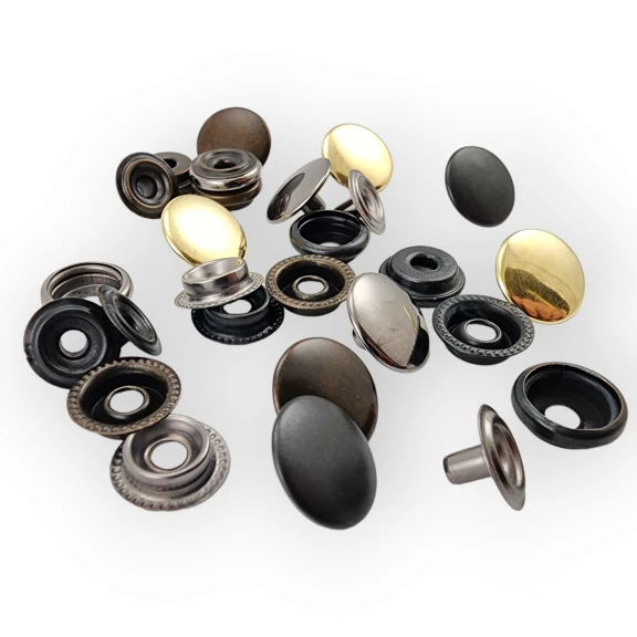 Saç Çıtçıt Düğme 15 mm 24 boy C0004