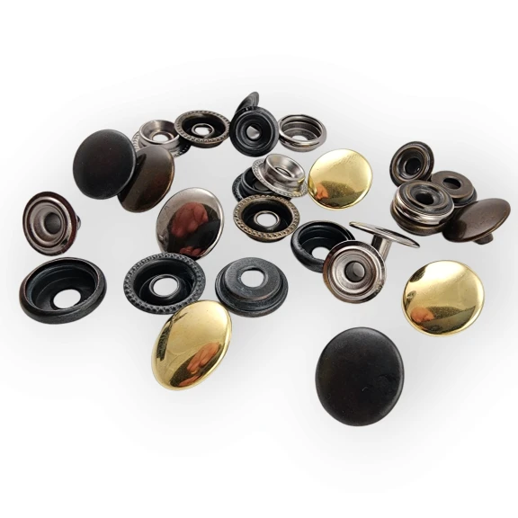 Saç Çıtçıt Düğme 15 mm 24 boy C0004