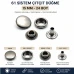 15 mm 61 Sistem Saç Çıtçıt Düğme – Mini 61 Para Tipi 24 Boy 144 Takım / Paket C0004