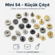 10 mm Snap Fasteners 16L / 25/64" VT2 Snap Fasteners C0006 for wallets, card holders, and small bags