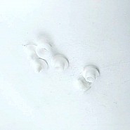 White Plastic Snap Button 9 mm 14 size C0010